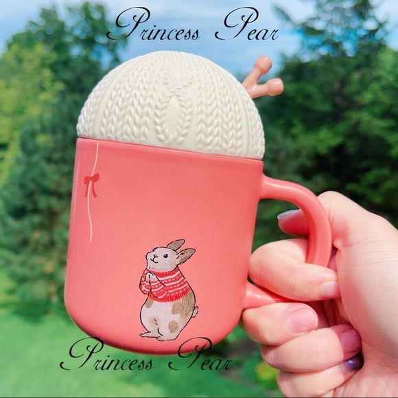5/$100 Starbucks bunny enjoy moon wild 12 oz. mug